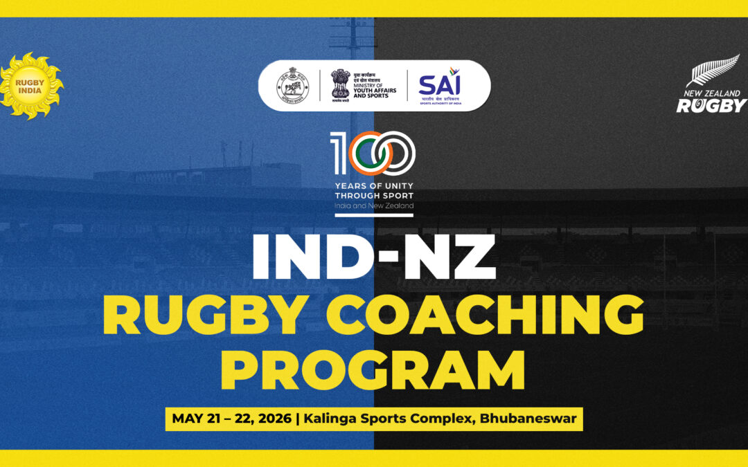 India & New Zealand Mark 100 Years of Sporting Ties with Expert Rugby Coaching programme in Bhubaneswar