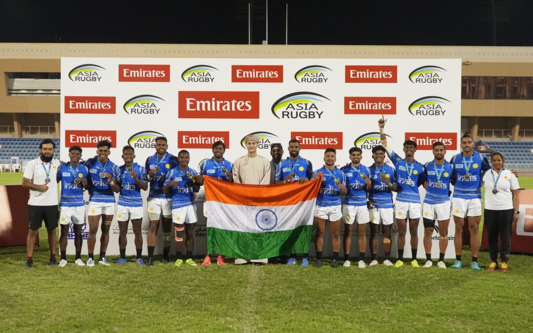 India Finish Runners-Up at the Asia Rugby Emirates Sevens Trophy 2025 in Muscat