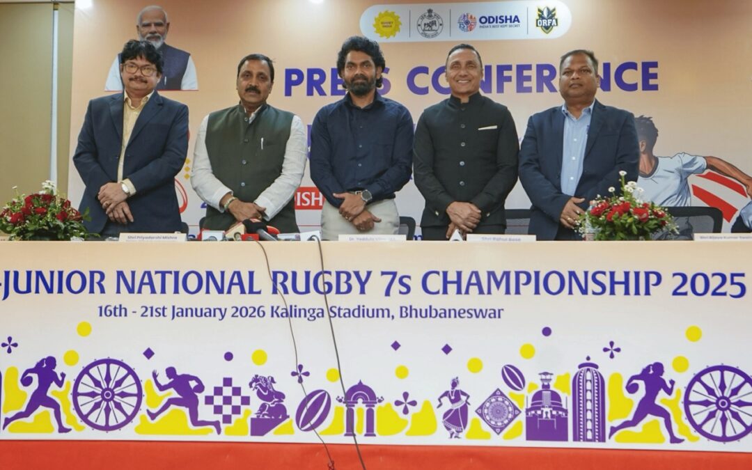 Rugby Fever Comes to Odisha as Kalinga Stadium Gears Up for 10th Sub-Junior National Rugby 7s Championships