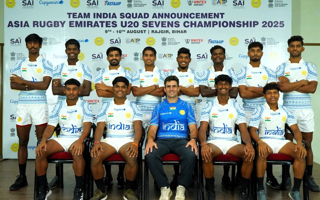 India U20 Squads Announced for Asia Rugby Emirates U20 Rugby 7s Championship 2025 in Rajgir, Bihar