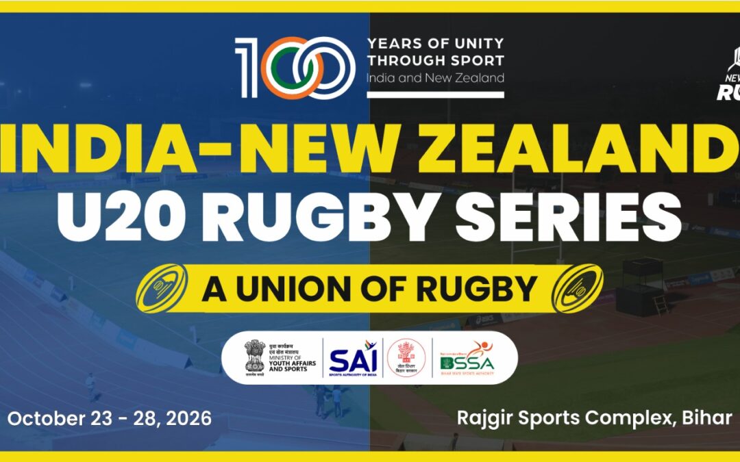 India, New Zealand U20 Teams to Come Together for Rugby Series in Rajgir