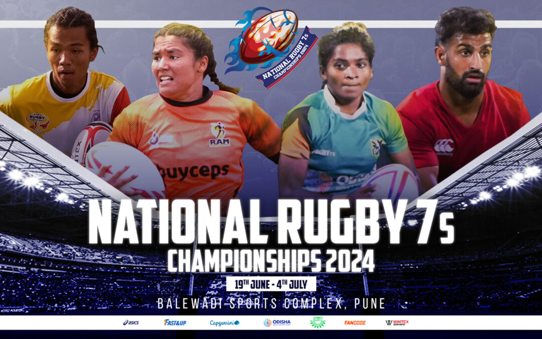 Rugby India kicks off its 9th Junior and 11th Senior National Rugby 7s Championship in the month of June 2024 at Balewadi, Pune.