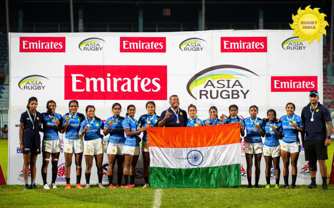 Rugby India wins fourth silver at the Asia Rugby Emirates Sevens Trophy 2024